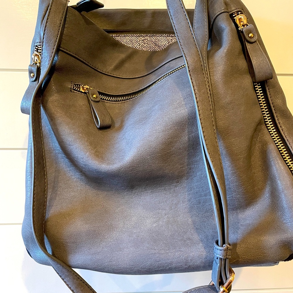 Madison West Convertible Hobo Bag